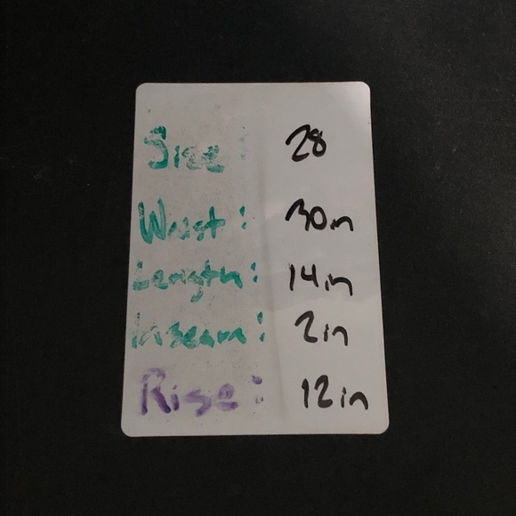 Madewell Shorts Women's 28 High Rise Cut Off Frayed Hem Spring Denim - Picture 6 of 6